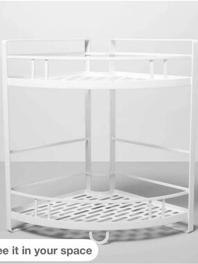 Target 2-Tier Corner Shelf- Brightroom™: Kitchen Storage Organizer